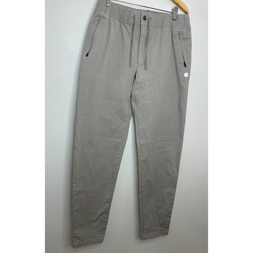 LL Bean Men's Explorer Ripstop Jogger Pants Khaki Tan Size Medium 34 Hiking - Picture 15 of 16